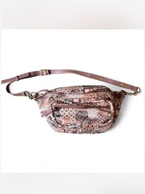 Stylish brown Paisley Waist Bag - Fanny Pack